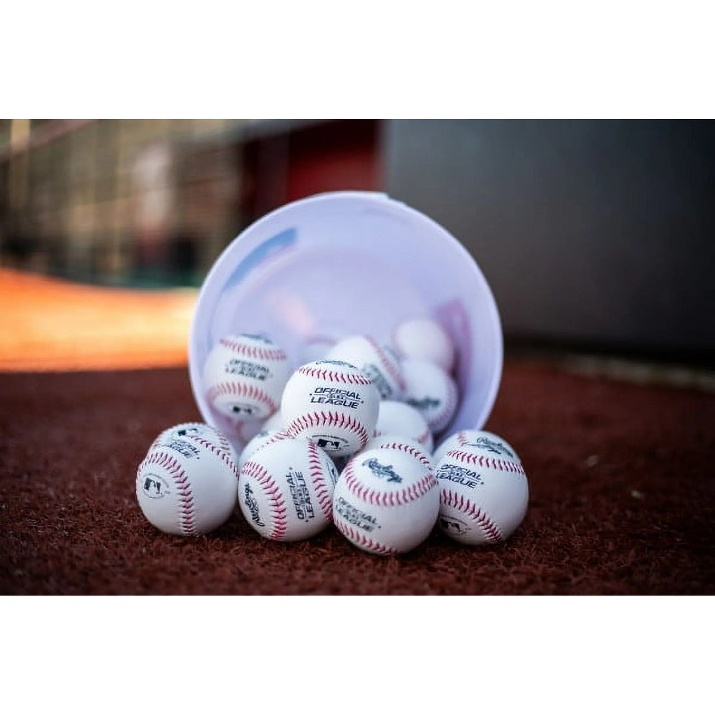 Rawlings | Official League Recreational Use Practice Baseballs | Youth/8U | OLB3 | Bucket | 24 Count