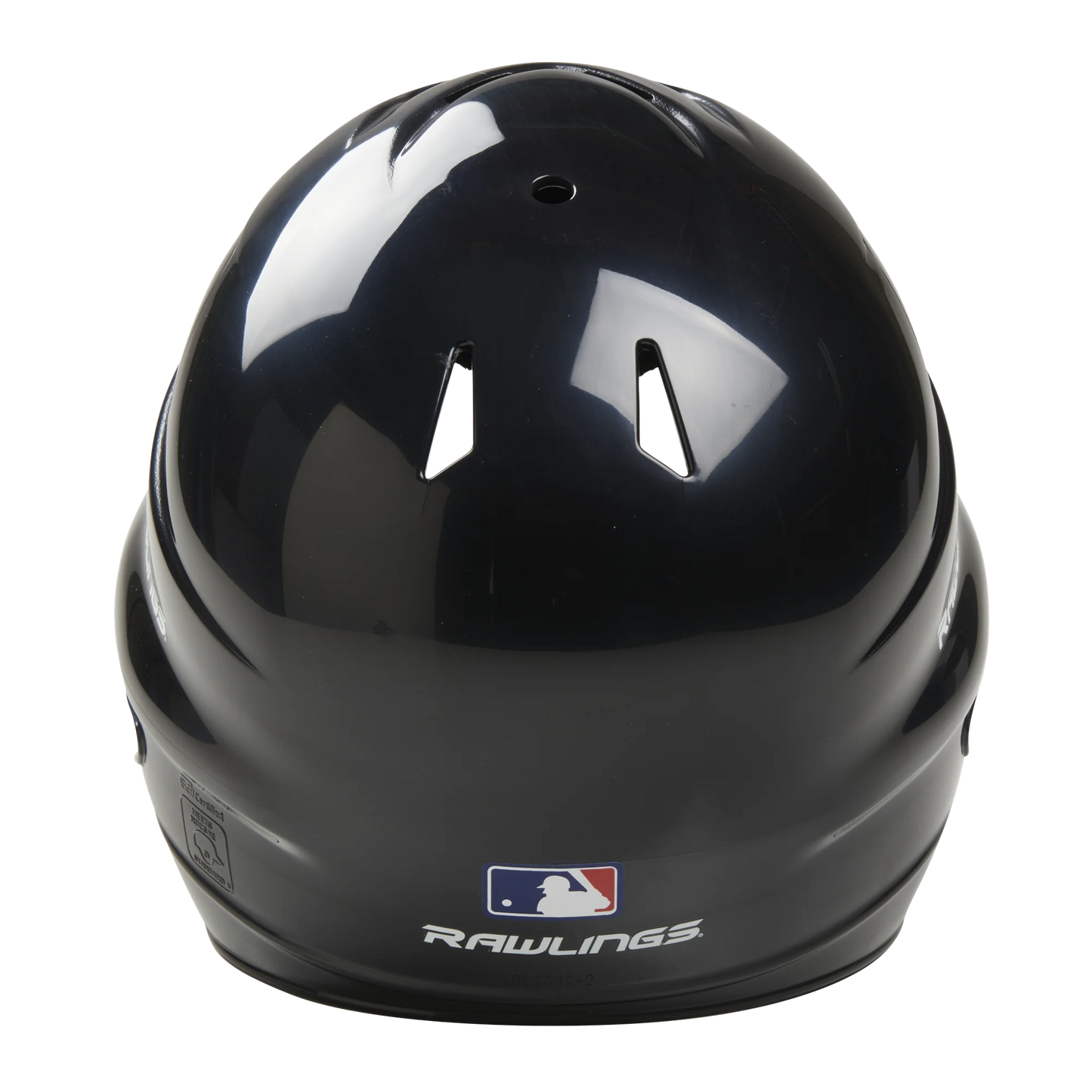 Rawlings | Vapor Youth Baseball Batting Helmet | 6 1/2" - 7 1/2" One Size Fits Most |Black