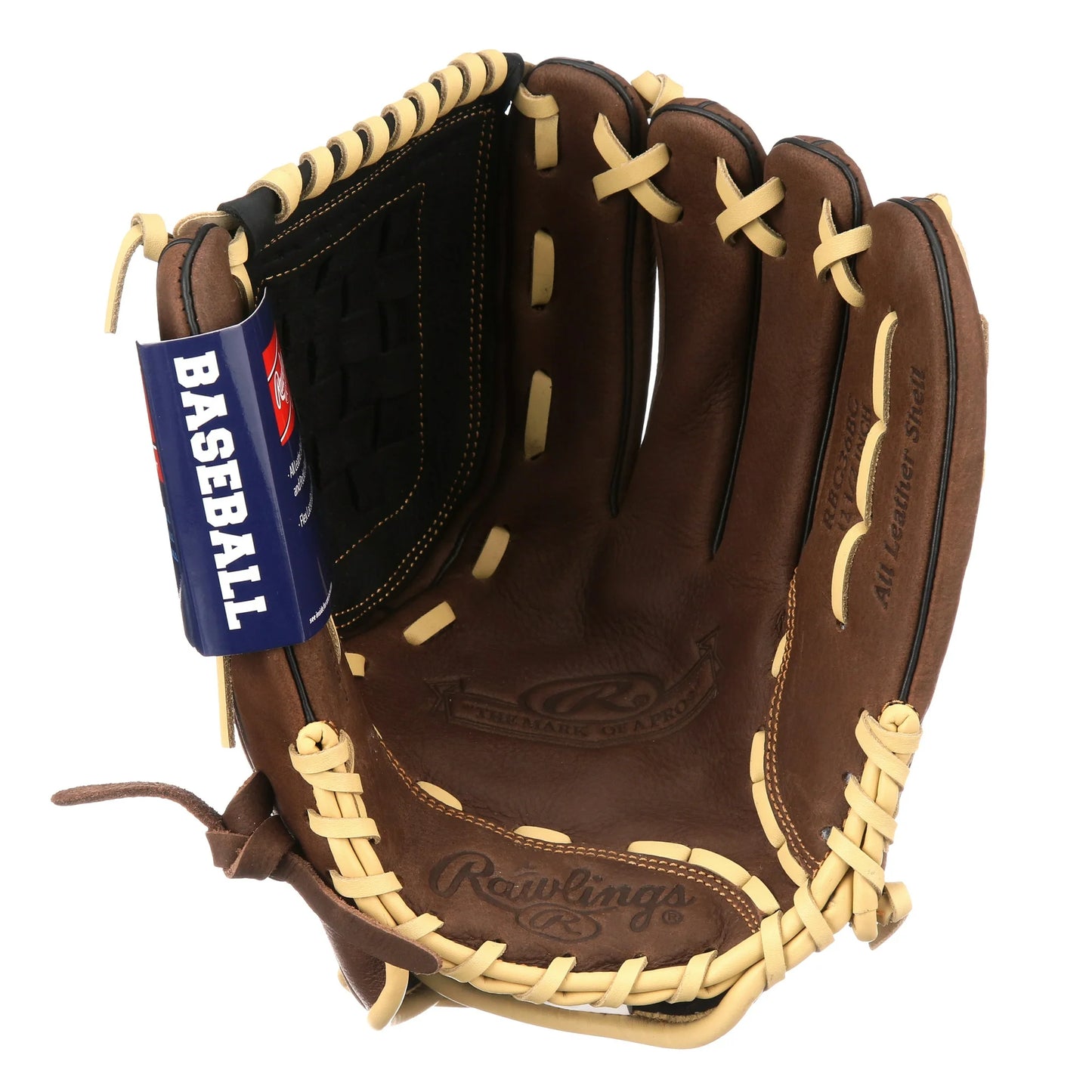Rawlings 12.5 RBG36 Recreational Baseball & Softball Glove