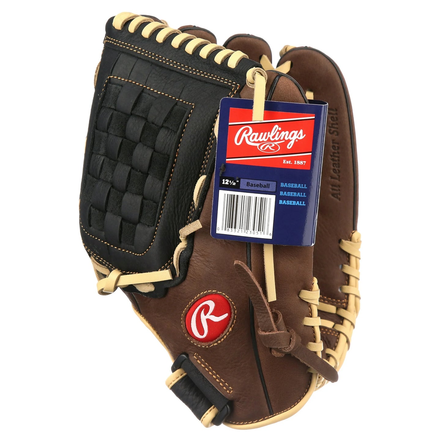 Rawlings 12.5 RBG36 Recreational Baseball & Softball Glove
