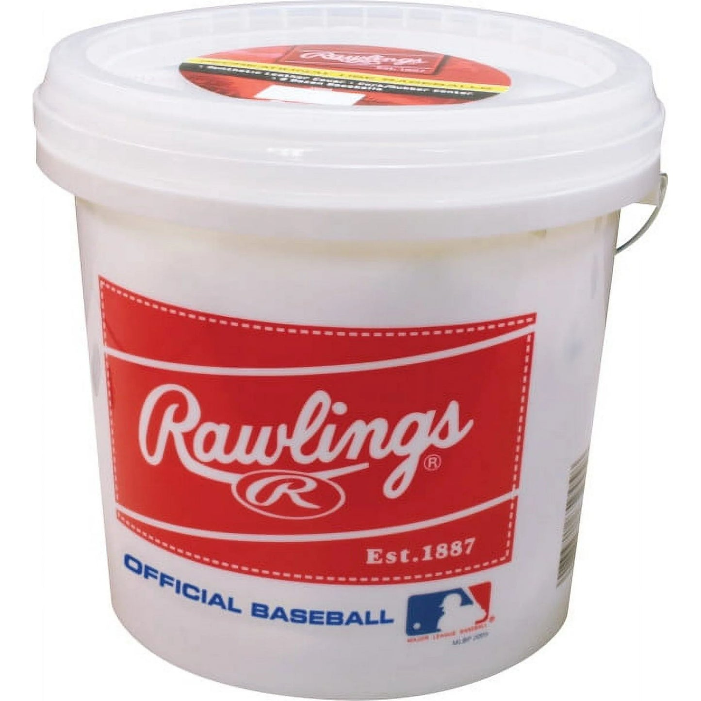 Rawlings | Official League Recreational Use Practice Baseballs | Youth/8U | OLB3 | Bucket | 24 Count