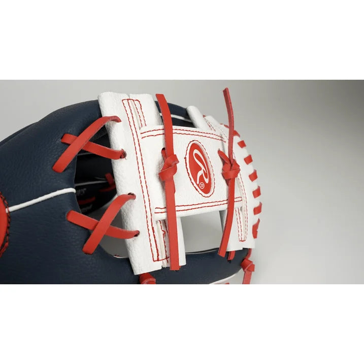 Rawlings Players Series 11 In. Youth T-Ball and Baseball Gloves and Mitts, Right Hand Throw