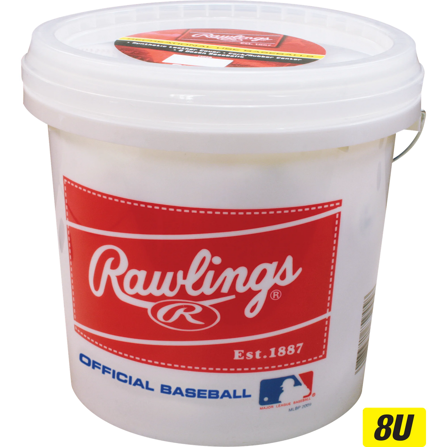 Rawlings | Official League Recreational Use Practice Baseballs | Youth/8U | OLB3 | Bucket | 24 Count