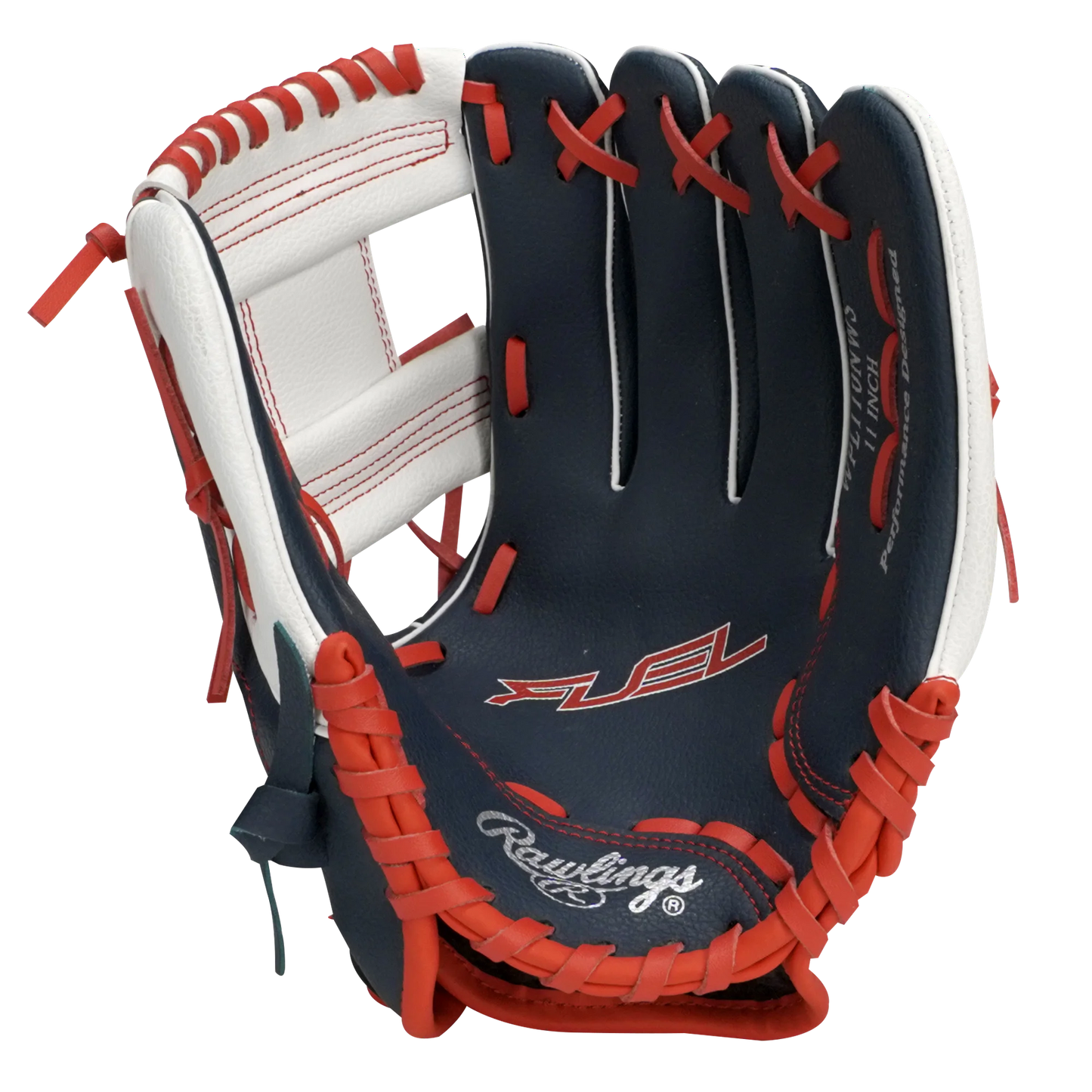 Rawlings Players Series 11 In. Youth T-Ball and Baseball Gloves and Mitts, Right Hand Throw