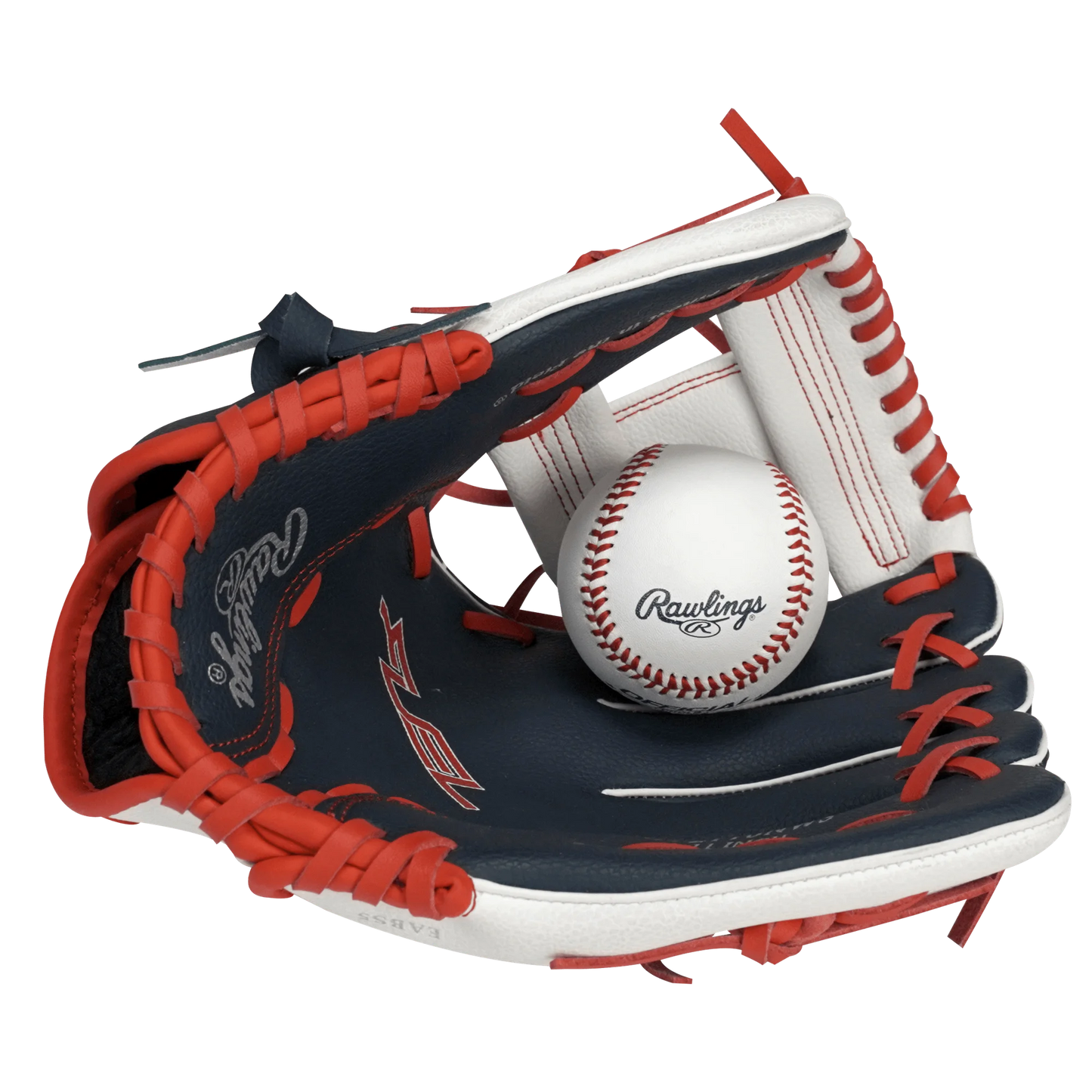 Rawlings Players Series 11 In. Youth T-Ball and Baseball Gloves and Mitts, Right Hand Throw