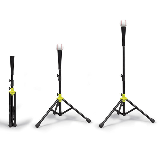Athletic Works Adjustable Batting Tee for Baseball, Softball & T-Ball Training